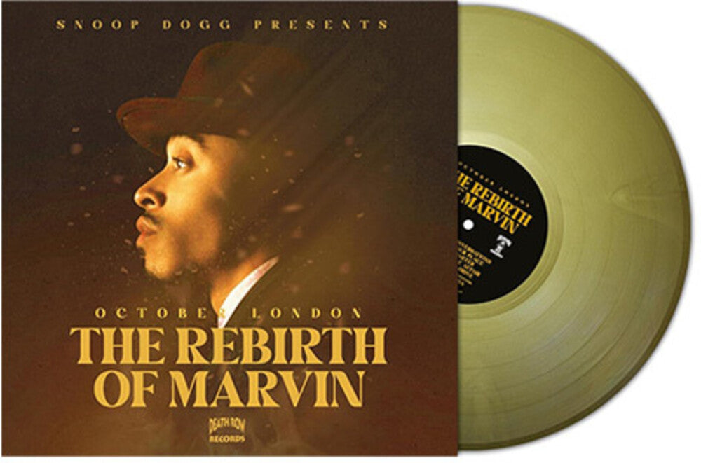 the album cover for October London - Rebirth Of Marvin - Limited Edition [Colored Vinyl] (Gol)
