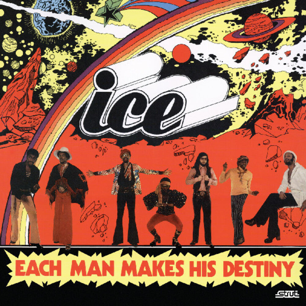 the album cover for Ice (Lafayette Afro-Rock Band) - Each Man Makes His Destiny