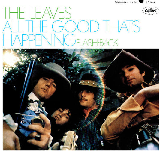 the album cover for Leaves - All The Good That's Happening