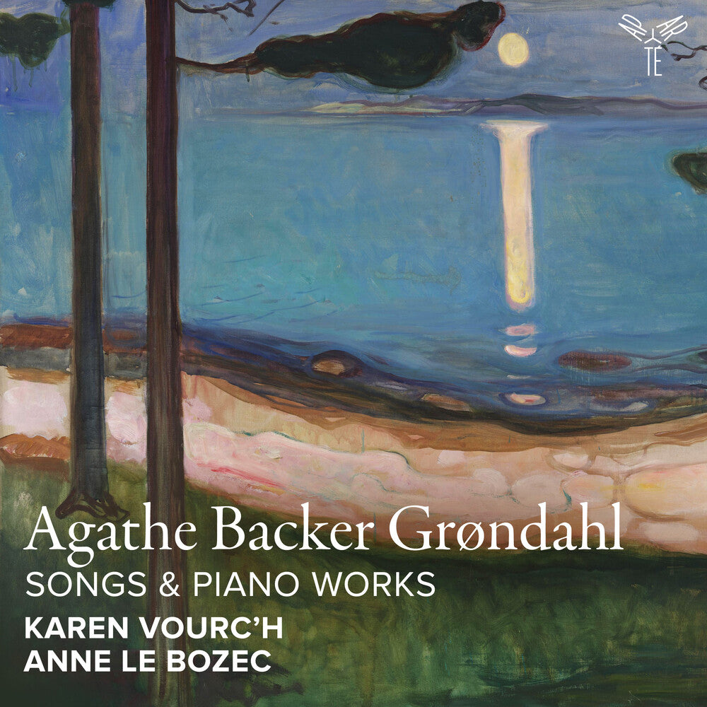 the album cover for Karen Vourc'h  / Anne Le Bozec - Grondhal: Songs & Piano Works