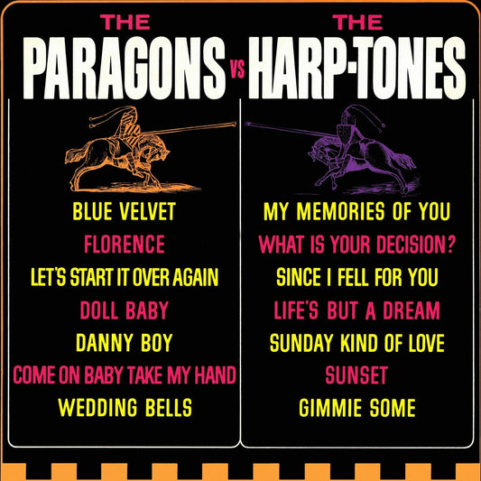 the album cover for Paragons & The The Harptones - Paragons Vs. The Harptones (Mod)