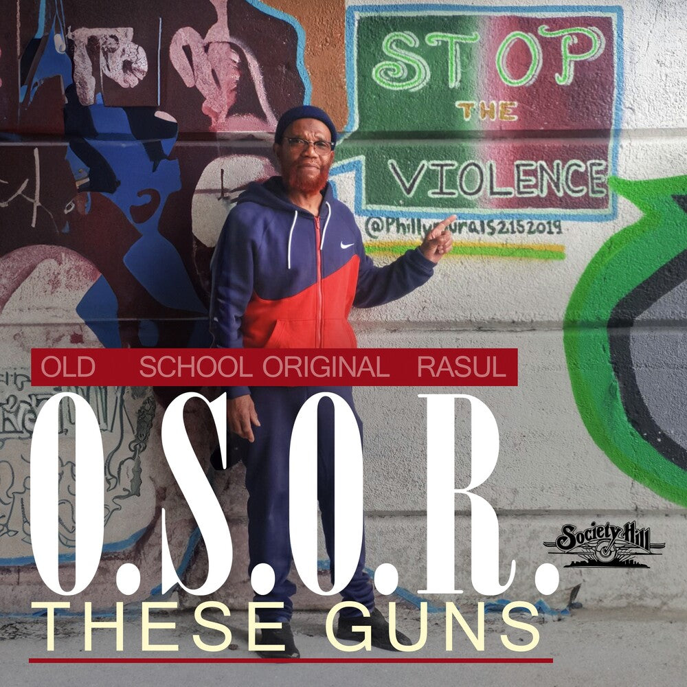 the album cover for O.S.O.R. - These Guns (Mod)