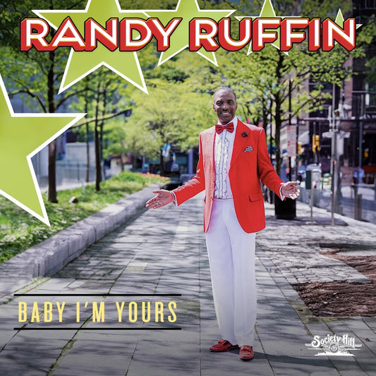 the album cover for randy ruffin - Baby I'm Yours (Mod)