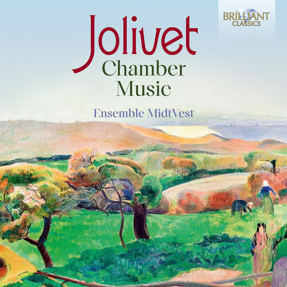 the album cover for Jolivet / Ensemble Midtvest - Chamber Music