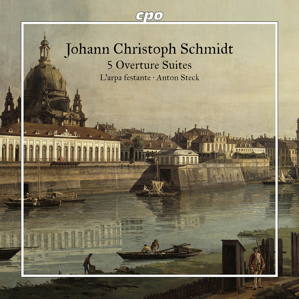 the album cover for Schmidt / L'arpa Festante - 5 Overture Suites