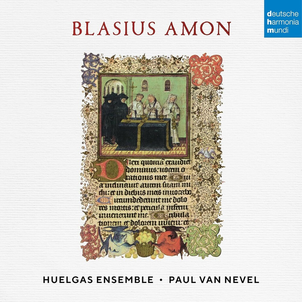 the album cover for Blasius Amon  / Huelgas Ensemble / Van Nevel,Paul - Blasius Amon: Sacred Works (Ger)