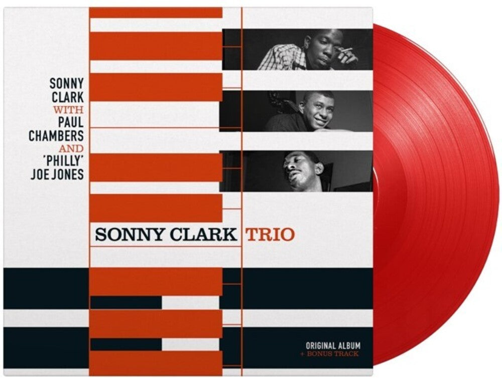the album cover for Sonny Clark  Trio - Sonny Clark Trio [Colored Vinyl] [Limited Edition] [180 Gram] (Red) (Hol)