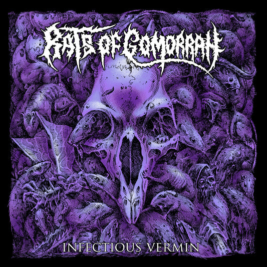 the album cover for Rats Of Gomorrah - Infectious Vermin