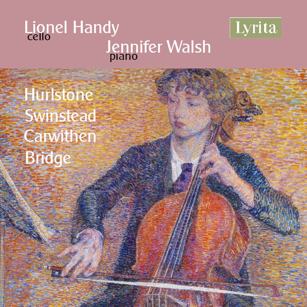 the album cover for Handy / Walsh - British Cello Works Vol. 3