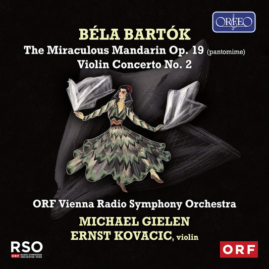 the album cover for Bartok / Kovacic / Orf Chor - Michael Gielen Conducts Bartok