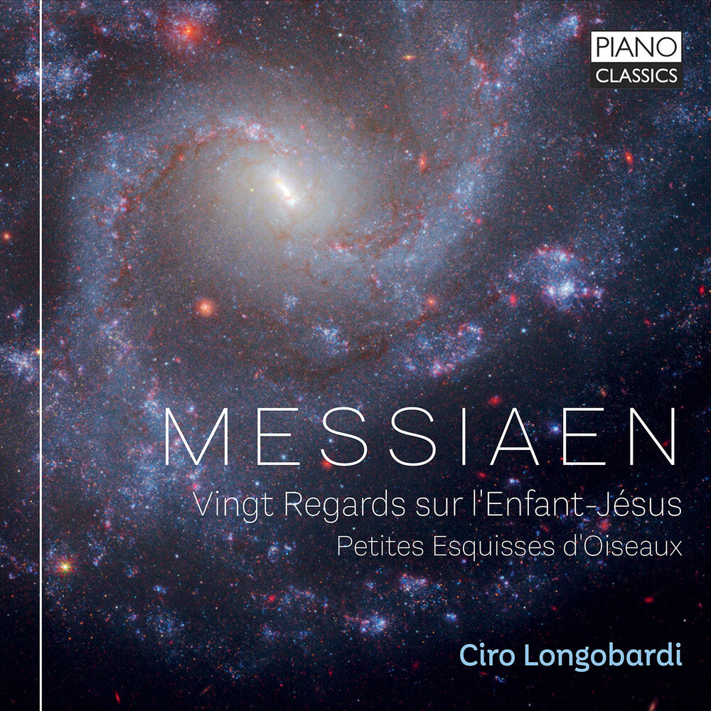 the album cover for Messiaen / Longobardi - Vingt Regards Sur L'enfant-Jesus Petites Esquisses