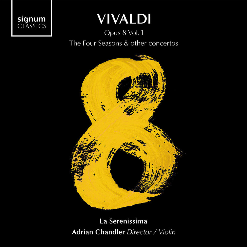 the album cover for Vivaldi / La Serenissima - Vivaldi 8 Vol. 1 - The Four Seasons & Other