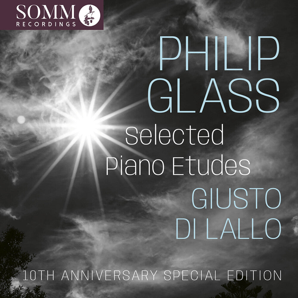 the album cover for Glass / Di Lallo - Selected Piano Etudes (Aniv) (Spec)