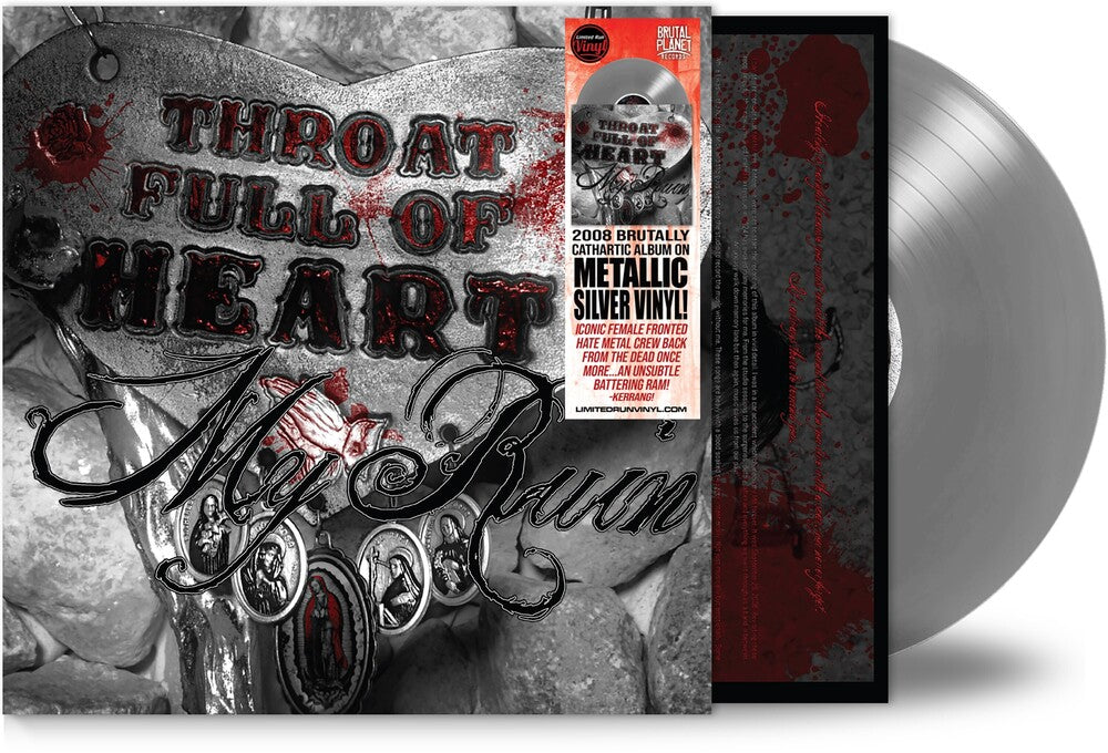 My Ruin - Throat Full Of Heart - Silver [Colored Vinyl] [Limited Edition] (Slv)