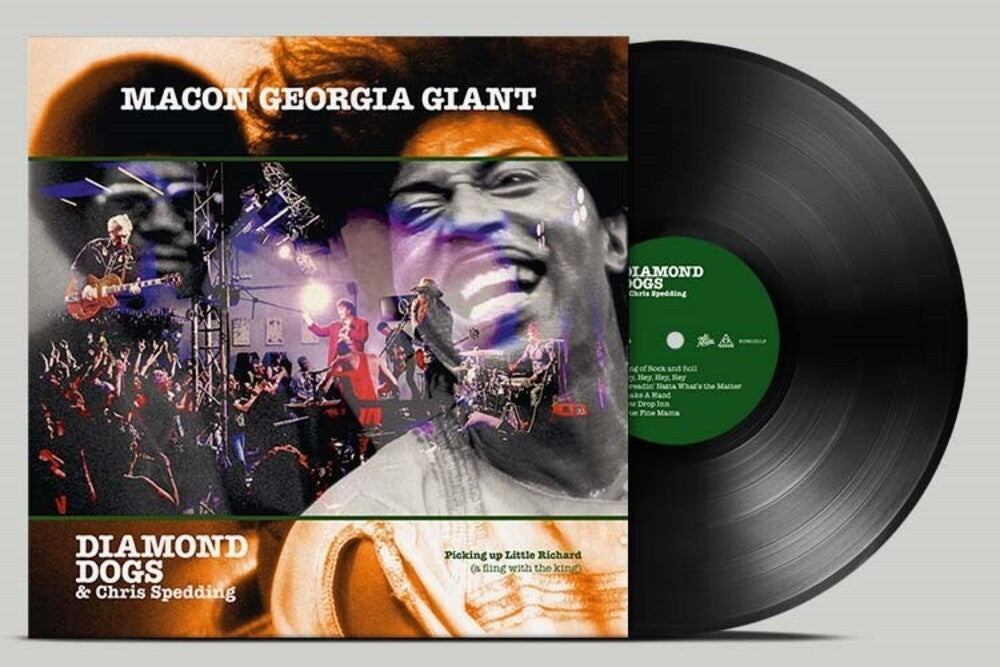 the album cover for Diamond Dogs / Chris Spedding - Macon Georgia Giants