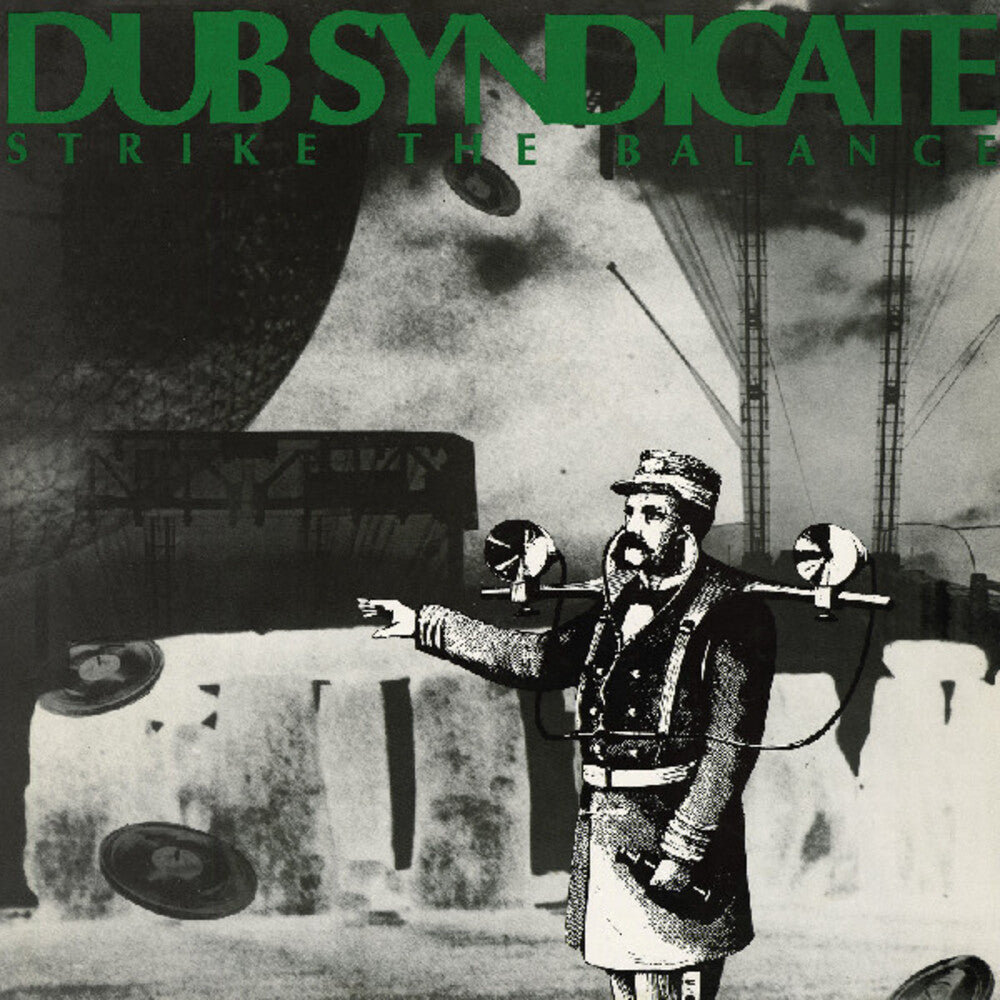 the album cover for Dub Syndicate - Strike The Balance