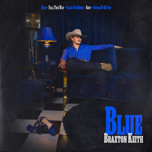 the album cover for Braxton Keith - Blue (Mod)