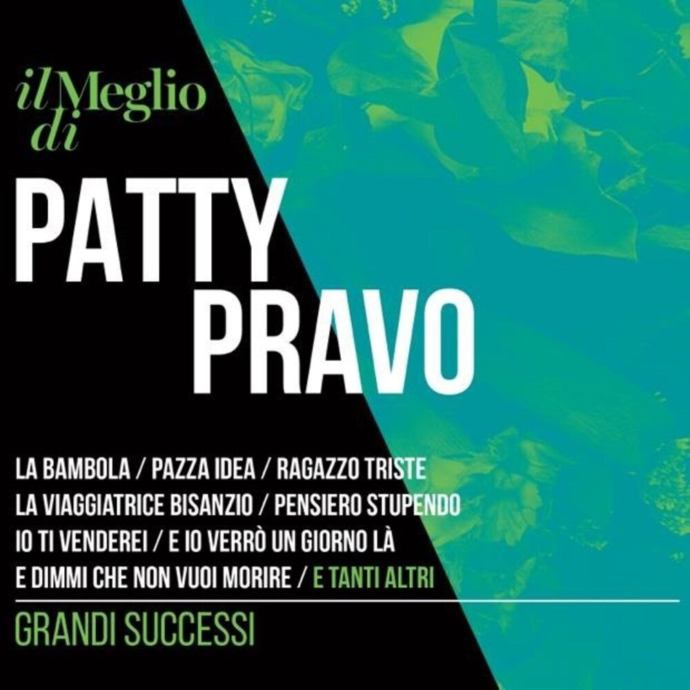 the album cover for Patty Pravo - Il Meglio Di Patty Pravo: Grandi Successi (Ita)