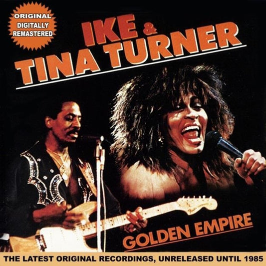 the album cover for Ike Turner  & Tina - Golden Empire (Ita)