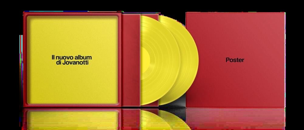 the album cover for Jovanotti - Nuovo Album [Colored Vinyl] (Ylw) (Ita)