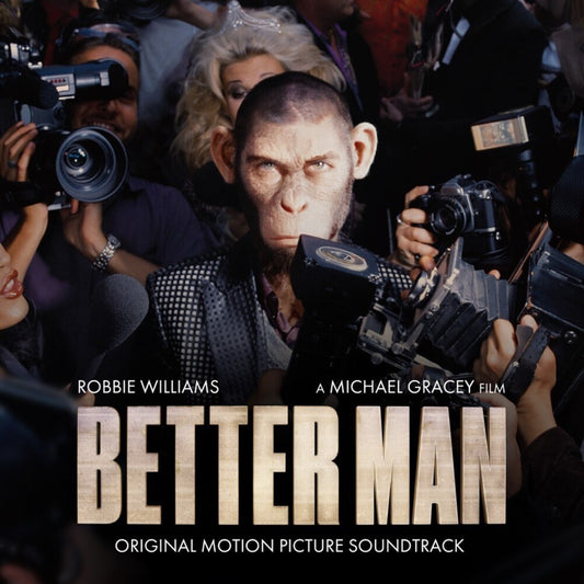 the album cover for Robbie Williams - Better Man (Original Motion Picture Soundtrack)