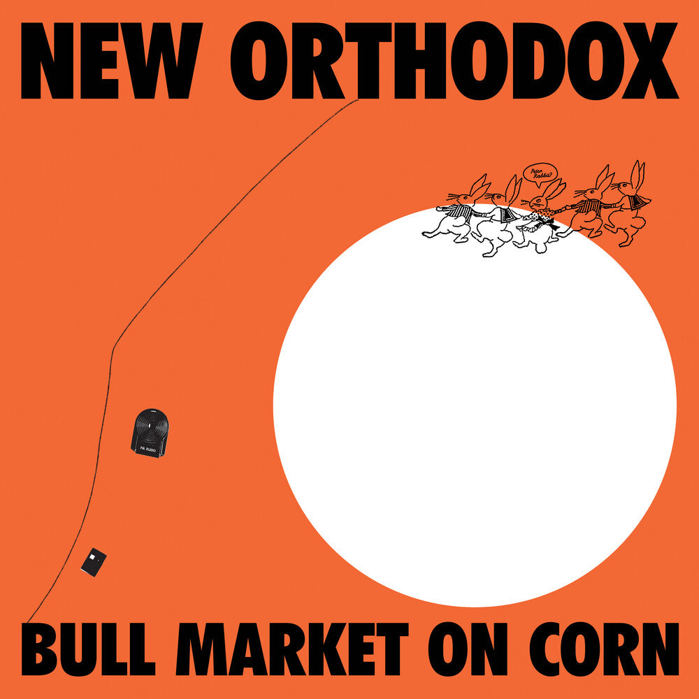 the album cover for New Orthodox - Bull Market On Corn
