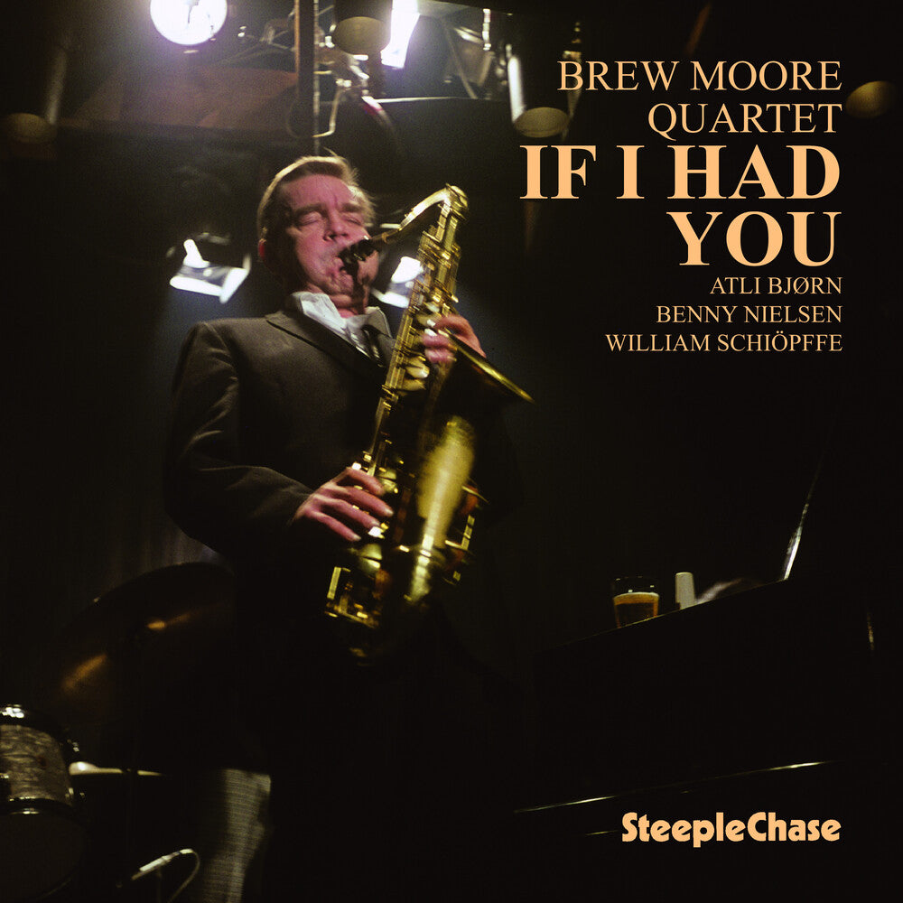the album cover for Brew Moore - If I Had You