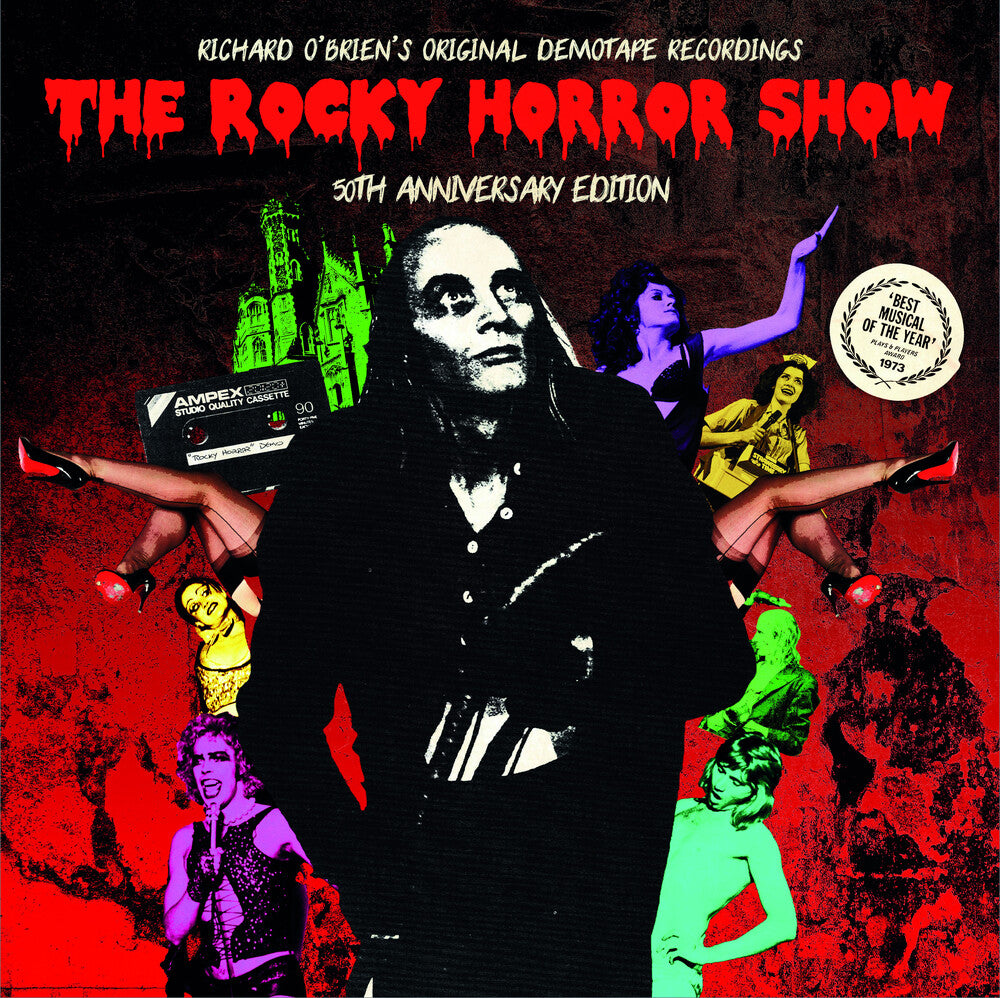 the album cover for Richard O'Brien - Rocky Horror Show: Original Demotape Recordings