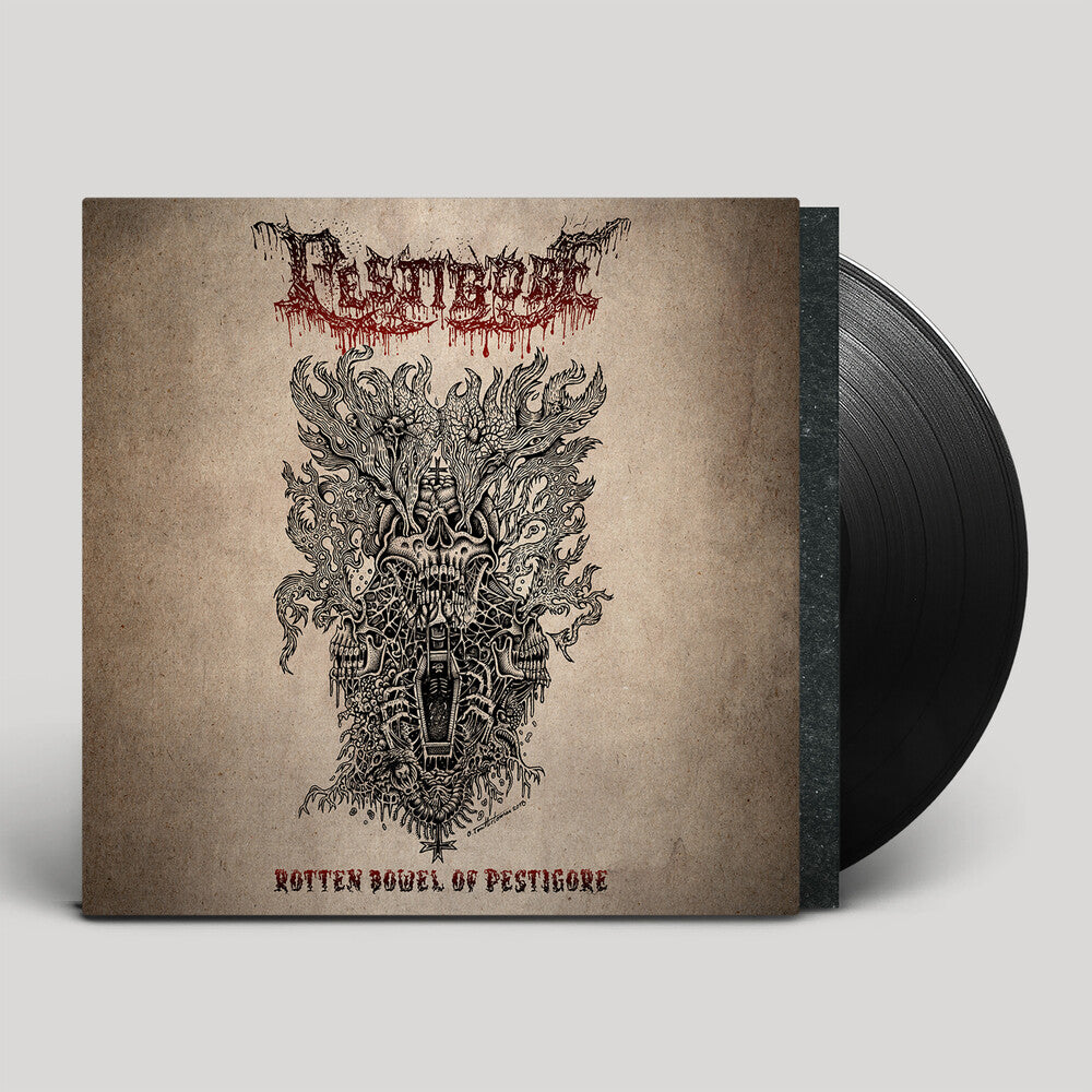 the album cover for Pestigore - Rotten Bowel Of Pestigore