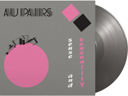 the album cover for Au Pairs - Sense & Sensuality [Colored Vinyl] [Limited Edition] [180 Gram] (Slv) (Hol)