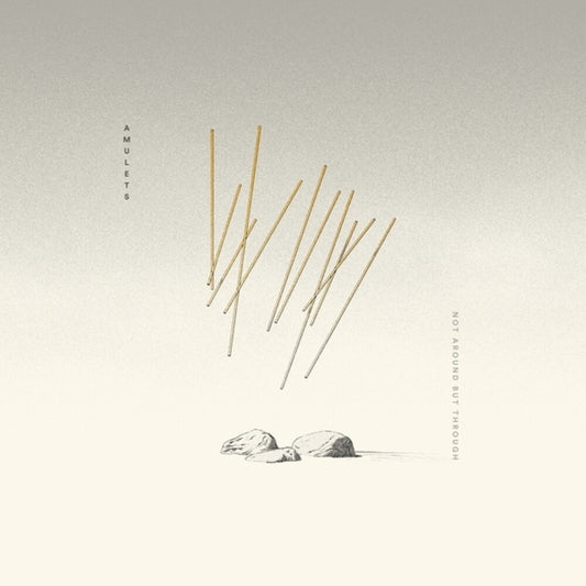 the album cover for Amulets - Not Around But Through