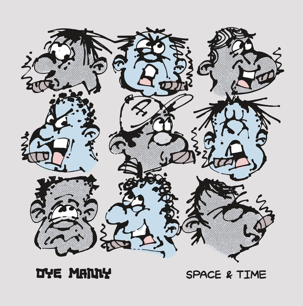 the album cover for Oye Manny - Space &amp; Time