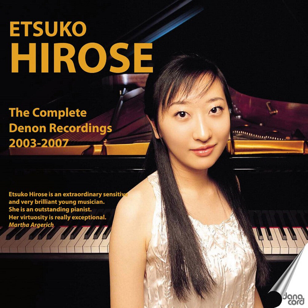 the album cover for J Bach .S. / Chopin / Tchaikovsky / Hirose - Complete Denon Recordings 2003-2007