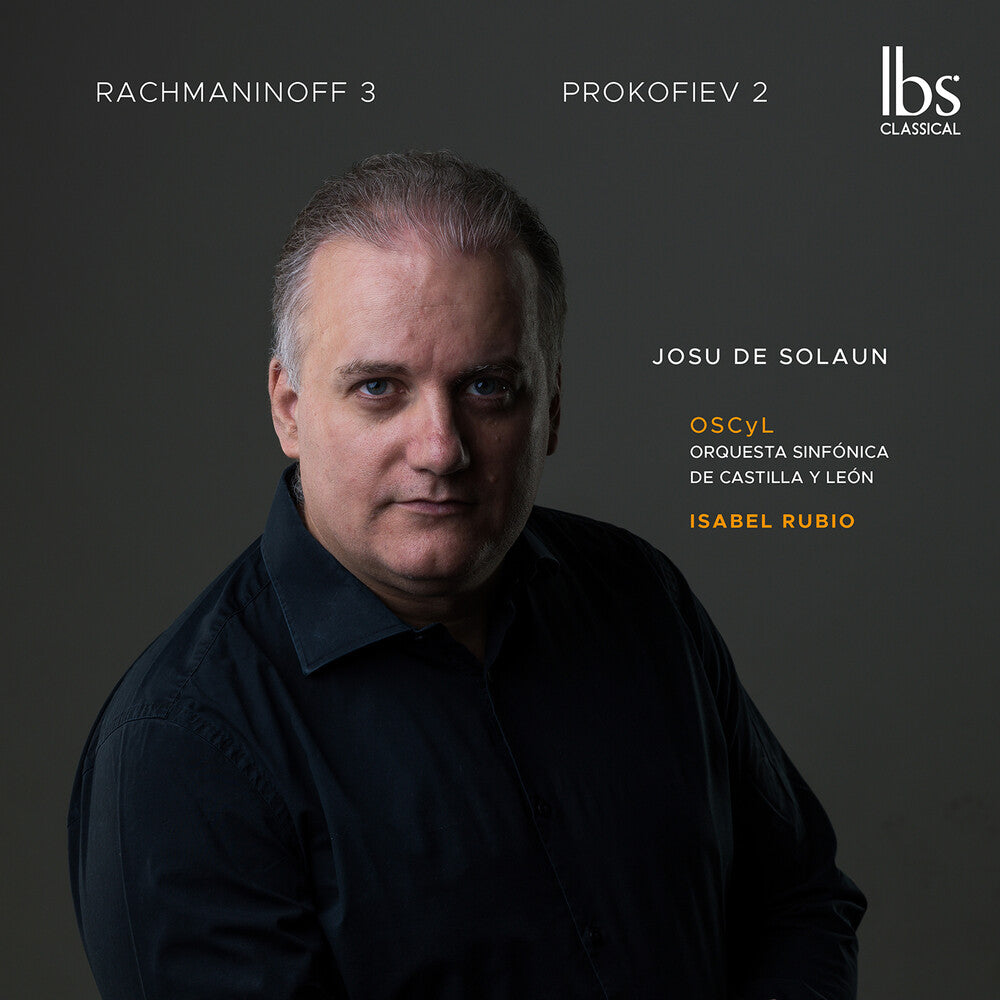 the album cover for Rachmaninoff / Prokofiev / Josu De Solaun - Rachmaninoff 3 - Prokofiev 2