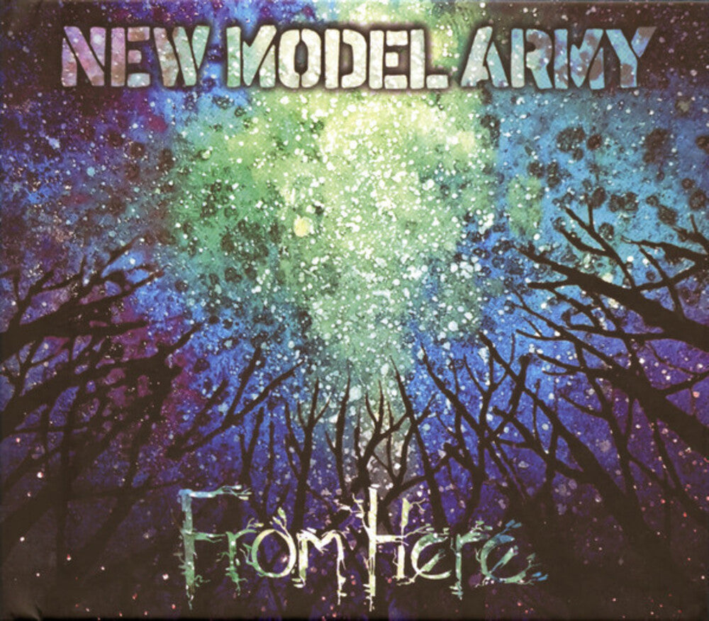 the album cover for New Model Army - From Here (Aus)