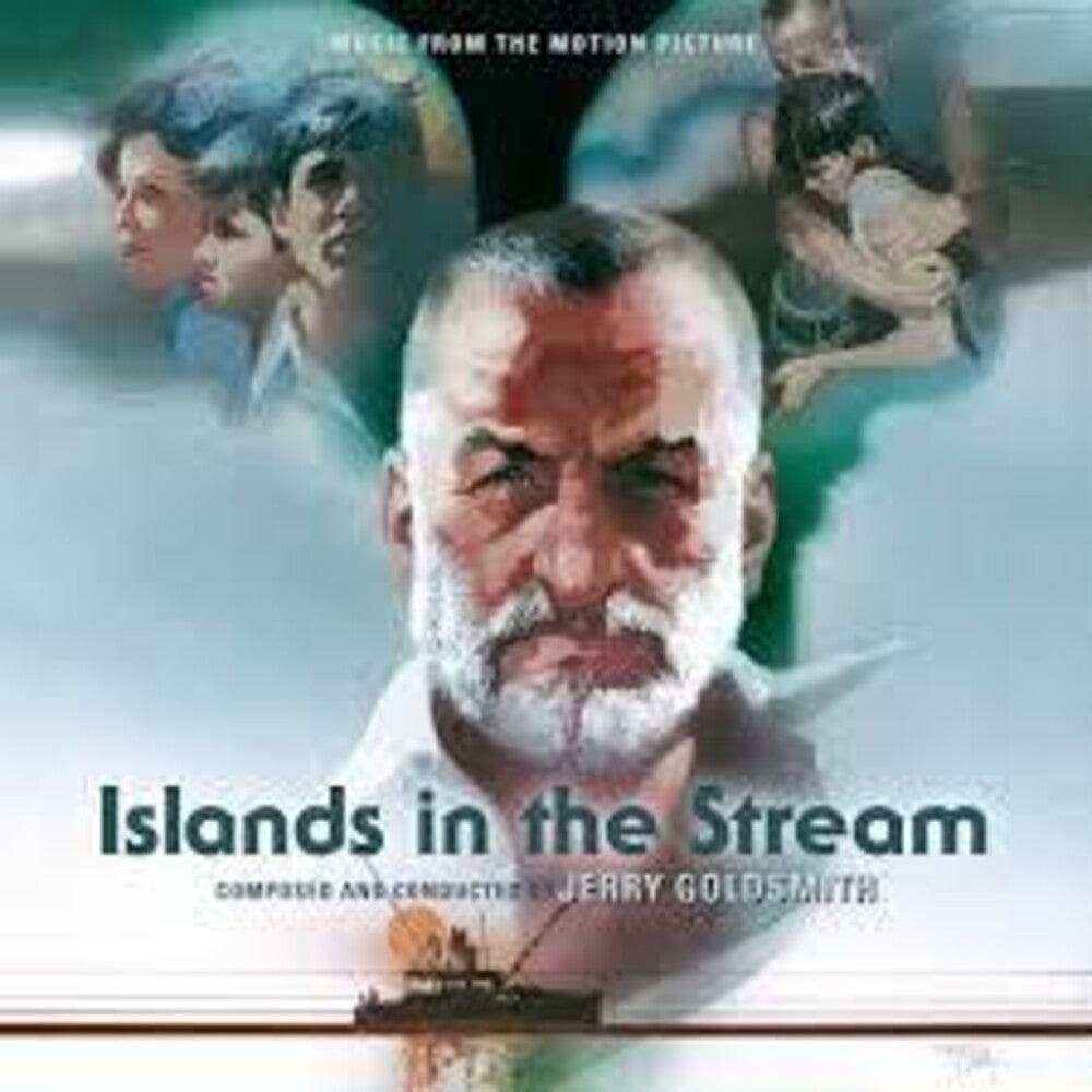 the album cover for Jerry Goldsmith  (Ita) - Islands In The Stream - O.S.T. (Ita)