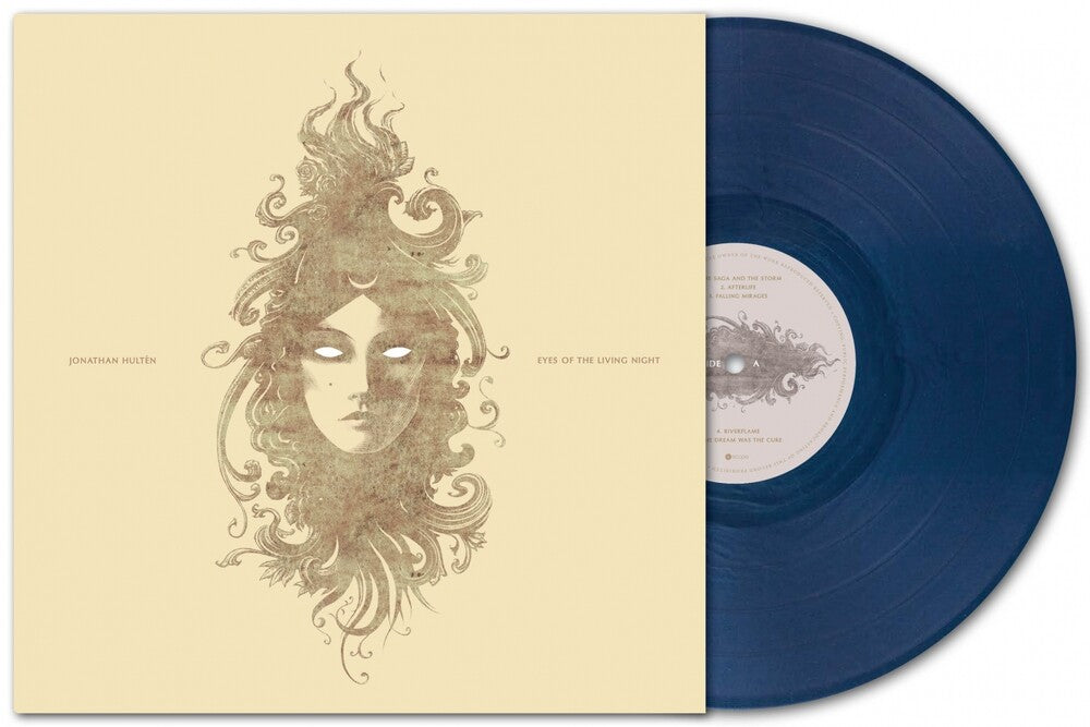 the album cover for Jonathan Hultén - Eyes Of The Living Night (Blue) [Colored Vinyl] (Ofgv) (Uk)