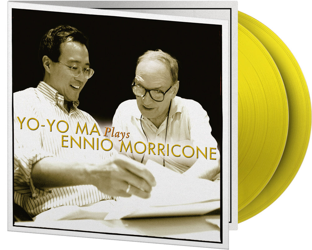 the album cover for Yo-Yo Ma - Plays Ennio Morricone [Colored Vinyl] (Ylw)