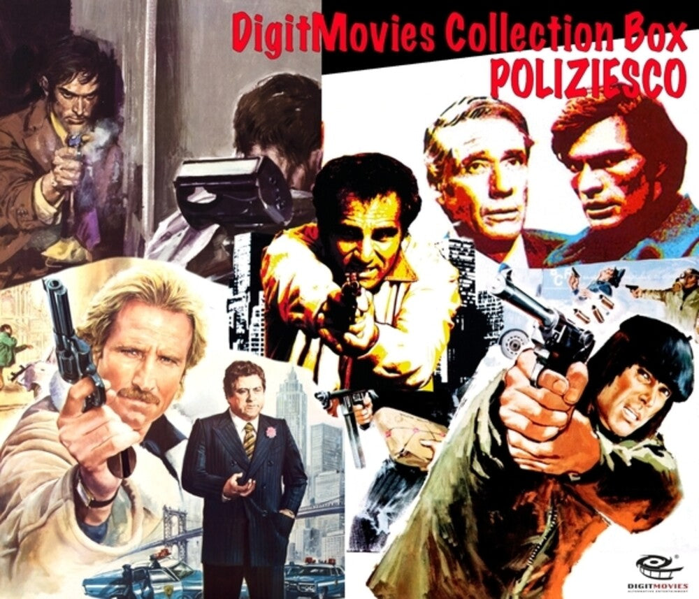 the album cover for Luciano Michelini  / Micalizzi,Franco (Box) - Digitmovies Collection Box Poliziesco (Box)