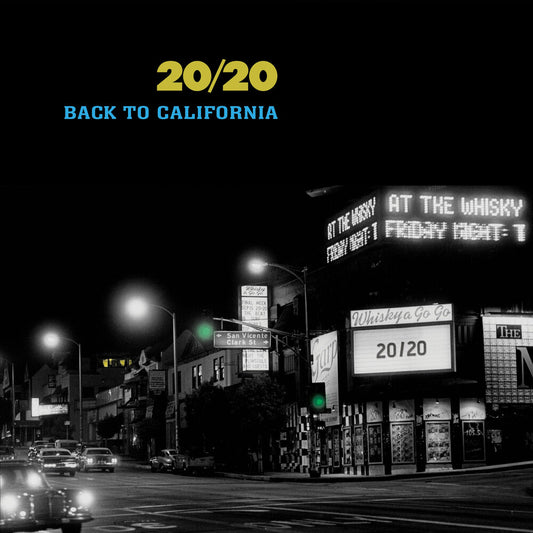 the album cover for 20/20 - Back To California