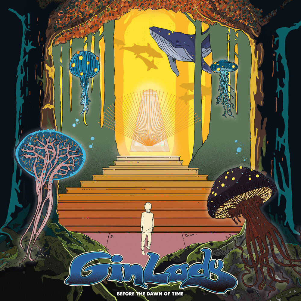the album cover for Gin Lady - Before The Dawn Of Time