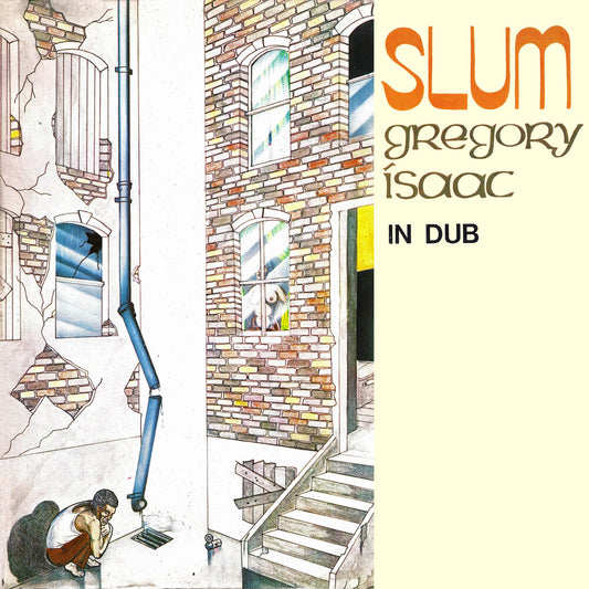 the album cover for Gregory Isaacs - Slum In Dub [Colored Vinyl] (Purp) [Reissue]