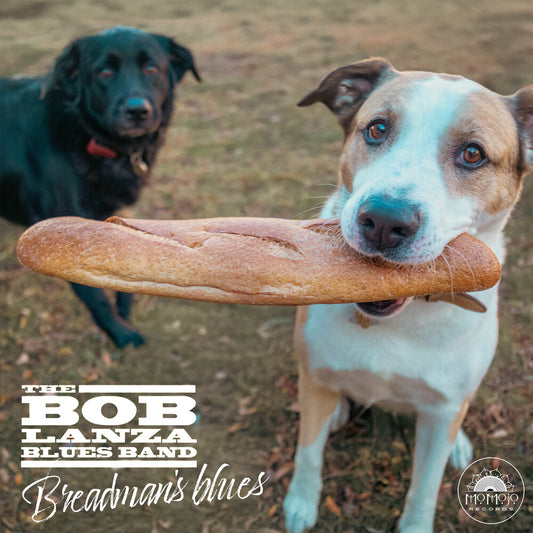 the album cover for Bob Lanza - Breadman's Blues