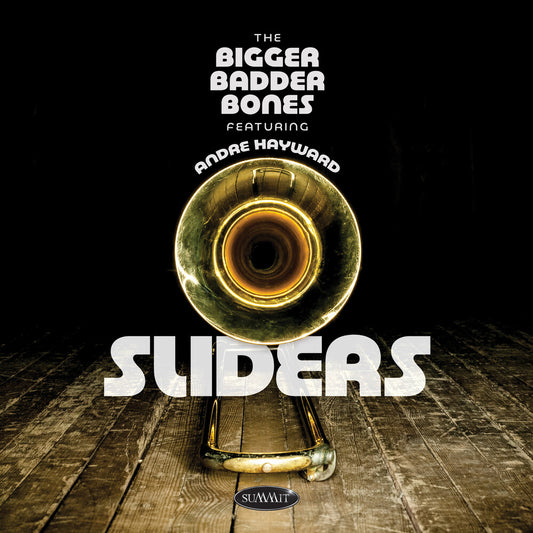 the album cover for Bigger Badder Bones / Andre Hayward - Sliders