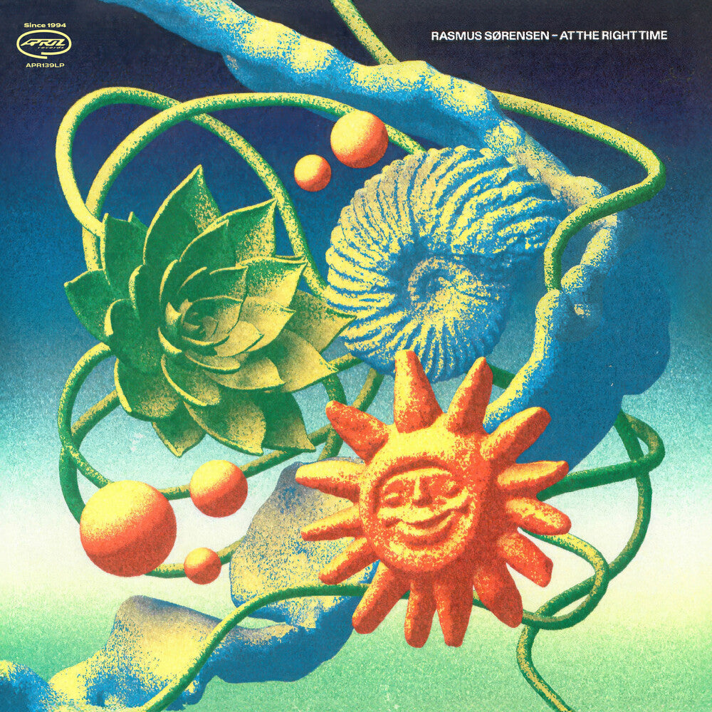 the album cover for Rasmus Sorensen - At The Right Time