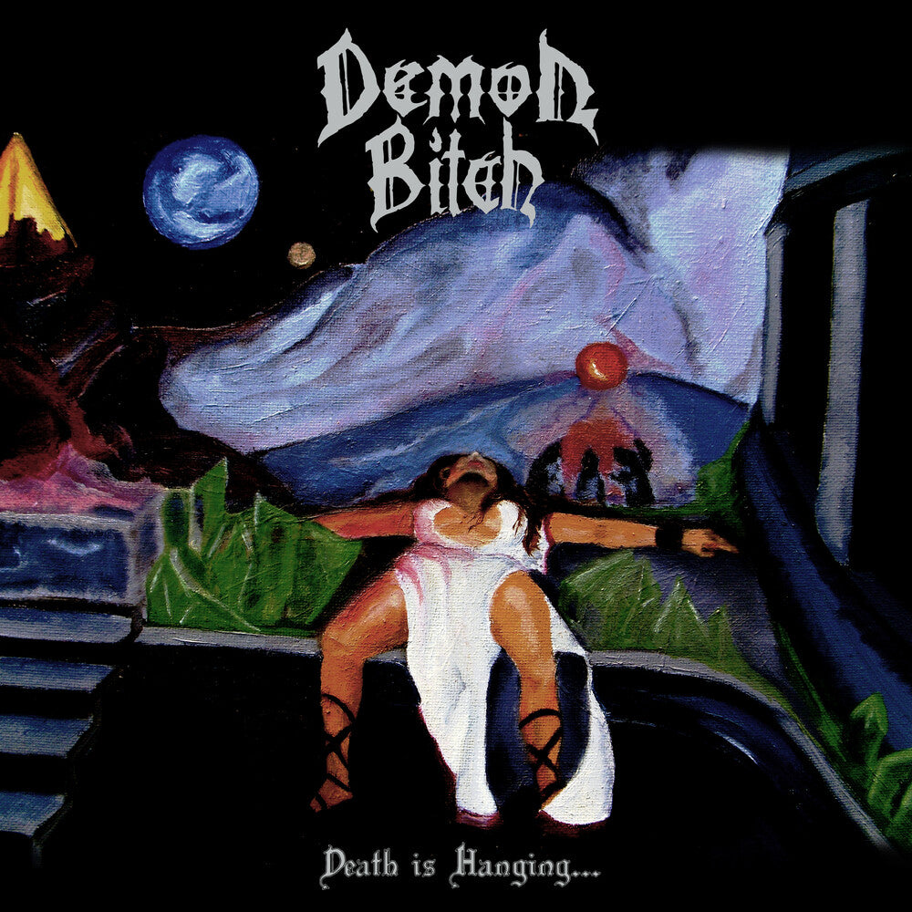 the album cover for Demon Bitch - Death Is Hanging