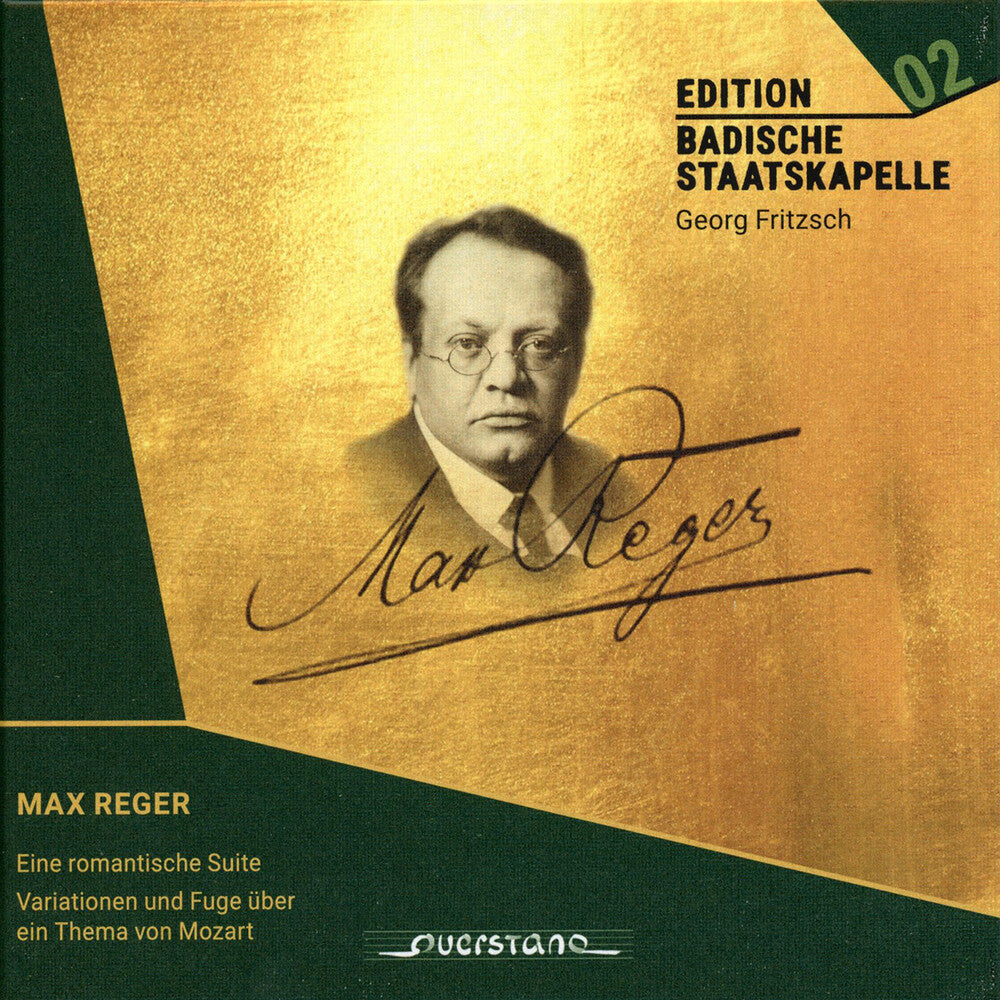 the album cover for Reger / Badische Staatskapelle - Reger: A Romantic Suite & Mozart Variations (Can)