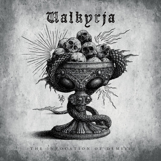 the album cover for Valkyrja - Invocation Of Demise
