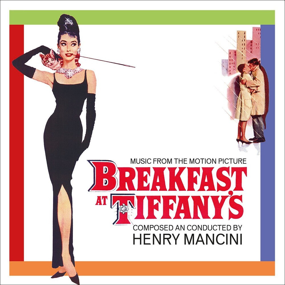 the album cover for Henry Mancini  (Colv) (Wht) (Ita) - Breakfast At Tiffany's - O.S.T. [Colored Vinyl] (Wht) (Ita)