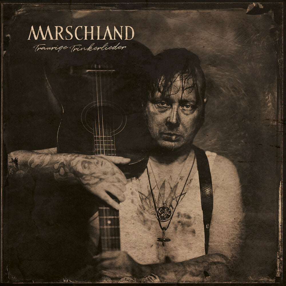 the album cover for Marschland - Traurige Trinkerlieder